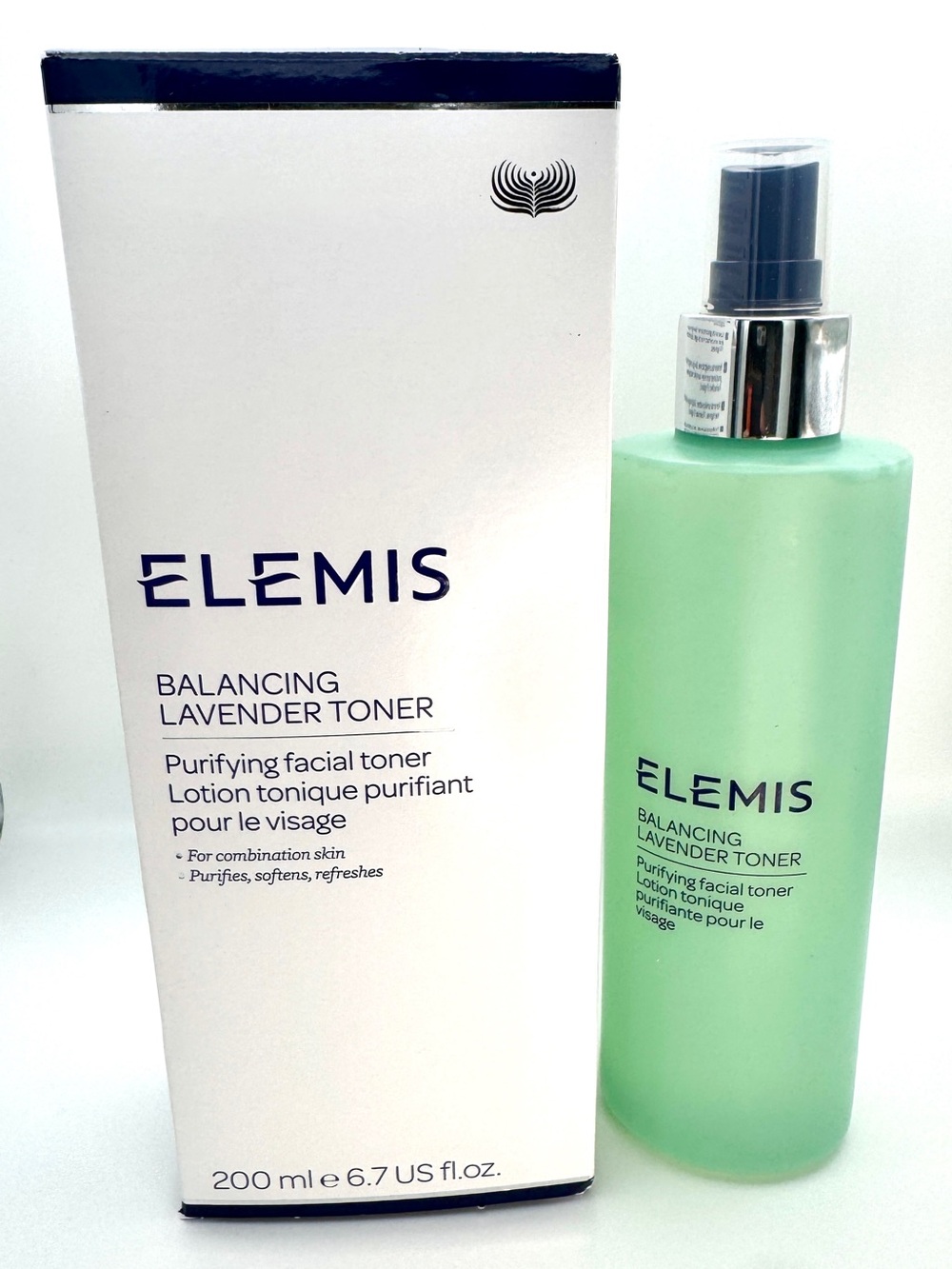 ELEMIS Balancing Lavender Facial Toner — Mint Green Spray Bottle $42 Retail!
